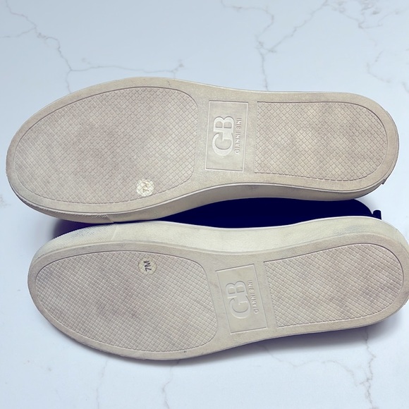 Gianni Bini suede slip-ons with zippers , black, size 7 - Picture 6 of 6